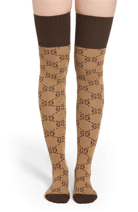 gucci over knee socks